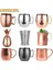 Çoklu 350-550ML 550ML Moskova Katır Bakır Kupalar Metal Kupa Bardak Paslanmaz Çelik Dövülmüş Bakır Kaplama Davul Tipi Bira Bardağı Bira Şarap Kahve Fincanı Bar (Yurt Dışından) 2