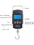 Stil C 50 KG/10G Taşınabilir LCD Elektronik El Ölçeği Seyahat Asılı Balık Pulu 100 cm Uzun Geri Çekilebilir Ölçüm Bandı (Yurt Dışından) 5