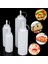 200ML 200/320/450/750ML Sıkılabilir Şişe Çikolata Dağıtıcısı Kapaklı Kek Dekorasyon Aracı Ekmek Pişirme Tatlı Çeşni Şişesi (Yurt Dışından) 2
