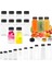 250ML-B Gümüş Alüminyum Kapak 20 Adet 60-300ML Şeffaf Boş Plastik Meyve Suyu Şişesi Kapaklı Tek Kullanımlık Meyve Suyu Içecek Konteyneri W / Meyve Suyu Sıkma Smoothie Yapmak Için Huni (Yurt Dışından) 2