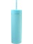 Stil 10 450ML 16OZ Çift Katmanlı Plastik Buzlu Su Bardağı 450ML Renkli Mat Su Şişesi Samanlı ve Kapaklı Kahve Fincanı Kupa Tumbler Hediyeler (Yurt Dışından) 1