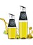 Kırmızı 500ML Üstün Cam Yağı ve Sirke Dispenseri Mutfak Için Yağ Dökücü Ölçme Kolay Doldurma ve Temizleme Için Geniş Açıklık Şeffaf Cam (Yurt Dışından) 2