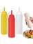 480 ml Sarı 480/240 ml Çeşni Sıkma Şişeleri Dayanıklı Plastik Sıkma Fışkırtma Şişesi Ketçap Barbekü Sosları Şurubu Çeşniler Soslar (Yurt Dışından) 1