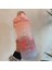 Pembe A 2l 64OZ 2 Litre Su Şişesi Motivasyon Içme Şişesi Zaman Işaretleyici Çıkartmaları ile Spor Su Şişesi Taşınabilir Yeniden Kullanılabilir Su Bardakları (Yurt Dışından) 1