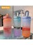 Pembe A 2l 64OZ 2 Litre Su Şişesi Motivasyon Içme Şişesi Zaman Işaretleyici Çıkartmaları ile Spor Su Şişesi Taşınabilir Yeniden Kullanılabilir Su Bardakları (Yurt Dışından) 3