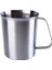Gümüş 700ML Kalınlaşmış 304 Paslanmaz Çelik Ölçme Kabı Ölçekli 2000ML 1000ML 500ML Büyük Kapasiteli Mutfak Pratik Ölçme Kabı (Yurt Dışından) 1