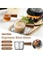 50ML Ölçeksiz 50ML/80ML Espresso Shot Cam Ahşap Saplı Tek Ağızlı Kahve Ölçüm Kabı Şarap Süt Kahve Çay Sürahisi Için Borosilikat Cam (Yurt Dışından) 2