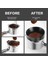 Manyetik Gümüş 51MM 1 Adet Delonghi Cafemasy Manyetik Anti-Damla Dozaj Halkası 51MM 53MM 58MM Huni Kahve Makinesi Bira Kasesi Kahve Tozu Aracı (Yurt Dışından) 4