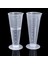 50ML 50/100ML Plastik Ölçüm Kabı Yuvarlak Taban Şeffaf Ucu Ağız Fincan Pişirme Için Sıvı Ölçü Kabı Bakeware Mutfak Aracı (Yurt Dışından) 4