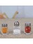 Küçük Kare Mini Baharat Çalkalayıcı Şişeleri Cam Baharat Çeşni Kavanoz Mutfak Tuz ve Biber Çalkalayıcı Baharat Kutuları Mutfak Gadget Aracı (Yurt Dışından) 2