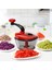 Kırmızı Manuel Gıda Parçalayıcı Sebze Hızlı Doğrayıcı Gıda Dicer Kıyma Mikser Blender Sarımsak Salata Fındık Vb Mutfak Aksesuarları Alet (Yurt Dışından) 2