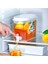 3500ML-KARE Musluklu Sürahi Soğuk Su Deposu Şişe Musluk Dispenseri Su Isıtıcısı Limonata Musluk Dispenseri ile Içecek Için Mutfak Buzdolabı (Yurt Dışından) 3