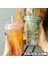 Haki 520ML 420ML Ins Kabarcık Çay Bardağı Glitter Su Şişesi Çift Katmanlı Taşınabilir Samanlı Bardak Plastik Kahve Kapaklı Fincan Sızdırmaz Bardak (Yurt Dışından) 2