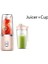 P 6 Bıçak 400 ml Taşınabilir Elektrikli Meyve Sıkacağı Bardağı USB Şarj Edilebilir El Smoothie Blender Meyve Karıştırıcılar Milkshake Yapımcısı Makinesi Gıda Sınıfı Karıştırma (Yurt Dışından) 2