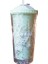 5AC704325-01 F63A 550 ml Yaratıcı Gökkuşağı Plastik Su Şişesi Çift Katmanlı Parlak Bataklık Payetler Kawaii Pipetli Bardak Kapaklı Kahve (Yurt Dışından) 1