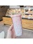 5AC704325-01 F63A 550 ml Yaratıcı Gökkuşağı Plastik Su Şişesi Çift Katmanlı Parlak Bataklık Payetler Kawaii Pipetli Bardak Kapaklı Kahve (Yurt Dışından) 2