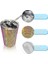 Kırmızı 500ML 16.9oz Bling Elmas Hasır Bardak Taklidi Paslanmaz Çelik Kahve Fincanları Kapaklı Glitter Araba Oto Su Şişesi Kadınlar Için Kız Hediye (Yurt Dışından) 4