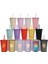 Lazer Gökkuşağı 480ML 16OZ 480MLÇIVILI Bardak Kahve Fincanı Yaz Soğuk Su Şişesi Çift Duvar Plastik Durian Elmas Pipetli Bardak Sevimli Su Şişesi (Yurt Dışından) 2