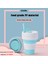 Gri 301-400 ml Gıda Sınıfı Silikon Malzeme Açık Seyahat Taşınabilir Katlanabilir Silikon Kahve Yaratıcı Hediye Spor Shrink Kupa Açık Seyahat (Yurt Dışından) 2