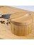 Ahşap Rengi 1 Paket Kaşıklı Bambu Baharat Kutusu Kapaklı Tuz Kutusu Biber Baharat Mahzenleri Saklama Kabı (Yurt Dışından) 1