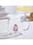 Çilek Fincan 350 ml Italya Ichendorf Tasarım Kawaii Cam 3D Hayvan Fincan Hediye Züccaciye Sevimli Cam Su Balina Tavşan Fincan Kahve Süt Cam Kupa Çocuk Fincan (Yurt Dışından) 1