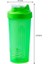 Yeşil 600 ml Protein Tozu Çalkalayıcı Şişe Sızdırmaz Su Şişesi Spor Salonu Fitness Eğitimi Için Spor Çalkalayıcı Milkshake Ölçekli Karıştırma Bardak (Yurt Dışından) 1