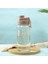 Kahve 1500ML 1.5 Litre Bpa'sız Filtreli Spor Şişe Büyük 2600ML Içme Şişesi Su Isıtıcısı Su Şişesi Kaynar Su Için Su Şişesi Bardağı (Yurt Dışından) 1