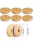 86MM Delikli 62/68/70/86MM 6 Paket Ahşap Mason Kavanoz Kapakları Yeniden Kullanılabilir Bambu Mason Konserve Kapakları Geniş Ağızlı Mason Kavanoz Konserve Kavanozları ile Uyumlu (Yurt Dışından) 2