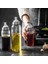 300ML 180/300/500ML Soya Sosu Zeytinyağı Şişesi Püskürtücü Sızdırmaz Sos Tekne Dökücü Likör Dağıtıcı Cam Sirke Şişe Yağı Kabı (Yurt Dışından) 2