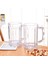 500ML 500ML 500ML Şeffaf Bira Kupası Plastik Kırılmaz Kahvaltı Süt Kahve Suyu Su Bardağı Barware Drinkware Ev Partisi Bar Ktv (Yurt Dışından) 2