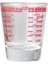 Kırmızı Ölçekli 60ML Ölçekli Espresso Kahve Onsu Kavurma Ölçme Bardağı Cam 60ML 35ML 45ML (Yurt Dışından) 1