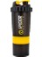 B-Sarı 500ML 500ML Shaker Protein Şişesi Toz Shake Kupası Büyük Kapasiteli Su Şişesi Plastik Karıştırma Kabı Vücut Geliştirme Egzersiz Spor Salonu Şişesi (Yurt Dışından) 1