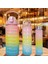 B-Mavi 2000ML-900ML-280ML 1 Takım/3 Adet Samanlı Spor Su Şişesi Erkek Kadın Spor Su Şişeleri Açık Soğuk Su Bottlesc Zaman Marker ile Drinkware (Yurt Dışından) 4