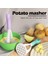 Mor 1 Adet Pp Preslenmiş Patates Ezici Ricer Püre Suyu Üreticisi Patates Itici Pürüzsüz Patates Püresi Kırıcı Meyve Araçları Mutfak Malzemeleri (Yurt Dışından) 5