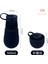 Koyu Mavi 500 ml Vaso Plegable Silikon Katlanır Bardak Seyahat Spor Su Şişesi Termos Silikon Şişe Tazas De Café Katlanabilir Bardak (Yurt Dışından) 5