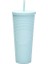 Pelin Yeşili 710 ml Plastik Kapaklı ve Samanlı Bardak Yok Logo Yuvarlanan Soğuk Su Bardağı Çift Katmanlı Elmas Glow Tanrıça Fincan Kabarcık Özel Yapılmış (Yurt Dışından) 1