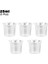 5 Adet 25ML Şeffaf Plastik Mezun Ölçüm Kabı Pişirme Kabı Sıvı Ölçü Jugcup Konteyner 25/30/50ML/100ML /150/250/500ML/1000ML (Yurt Dışından) 2