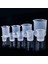 10 Adet 30ML Sapsız 25/30/50/100/150/200/250/500/1000ML Premium Şeffaf Plastik Mezun Ölçüm Kabı Dekantör Ağzı Kolu Olmadan Mutfak Aracı (Yurt Dışından) 2