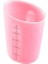 Pinks Pişirme Ölçme Kabı 250/500 ml Ölçme Kabı Isıya Dayanıklı Şeffaf Çift Terazi Yuvarlak Ağız Eğimli Kenar Mutfak Gadget (Yurt Dışından) 1