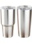 C Resim Olarak 12OZ 20OZ 30OZ 40OZ Tumbler Saplı Kapaklı Paslanmaz Çelik Doğal Renk Yetys Seyahat Kupaları Bira Bardağı Termal Araba Kahve (Yurt Dışından) 3