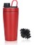 Kırmızı 20 Oz Çift Duvar Protein Shaker Şişe Paslanmaz Çelik Su Vakum Yalıtımlı Şişe Geniş Ağızlı Sızdırmaz Spor Drinkware Fincan (Yurt Dışından) 1