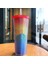 D 05 743ML 710ML/473ML Saman Bardak Logolu Süt Çay Drinkware 2 Katmanlı Elmas Radyant Su Şişeleri Hediye Plastik Yeniden Kullanılabilir Kahve Kupaları (Yurt Dışından) 2