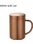 300ML Rosegold (Kapak) 200-400ML Çift Duvar Paslanmaz Çelik Kahve Kapaklı Kupa Taşınabilir Seyahat Ofis Yalıtımlı Su Çay Süt Bardak Tumbler Mutfak Drinkware (Yurt Dışından) 1