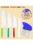 Bıçak Beş Parçalı Set Ev Tipi Patates Dilimleyici, Patates Cipsi Kesme Dalgası, Kurt Dişi Kesme Bıçağı, Patates Cipsi Modelleme Bıçağı, Çocuk Plastik (Yurt Dışından) 1