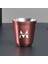 Gül Altın 160 ml Özel Ad Paslanmaz Çelik Espresso Bardak Çift Duvar Yalıtımlı Bardak Demitasse Bardak Kahve Fincanı Kahve Içmek Için, Ona Hediye (Yurt Dışından) 1