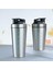 750ML Paslanmaz Çelik Shaker Şişe - Spor Su Bardağı |çırpma Teli ile Metal Su Şişesi Sızdırmaz Tasarım Taşınabilir Çalkalayıcı Şişeler (Yurt Dışından) 1