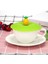 L Karikatür Yeniden Kullanılabilir Sevimli Anti-Toz Silikon Bardak Kapağı Çay Bardağı Kapağı Yeniden Kullanılabilir Silikon Kapak Mühür Kapağı Drinkware Emme Mühür Bardak Kapağı (Yurt Dışından) 5