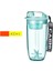 Yeşil 400 ml 400-500 ml Gıanxı Shaker Şişesi Fitness Egzersiz Su Şişesi Ölçekli Yemek Değiştirme Milkshake Protein Sallar Tozu ve Karıştırır Fincan (Yurt Dışından) 1