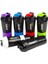 Mor 501-600ML 3 Katmanlı Protein Shaker Şişesi Protein Tozu Milkshake Kupası Spor Spor Su Bardağı 550ML Bardak Ilaç Kutusu ile Su Şişeleri (Yurt Dışından) 2