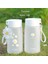 Style1- Mat A 500ML 500ML Su Şişesi Sevimli Papatya Bpa Ücretsiz Su Şişesi Halat ile Taşınabilir Drinkware Plastik Yaratıcı Buzlu Seyahat Çay Bardağı (Yurt Dışından) 2